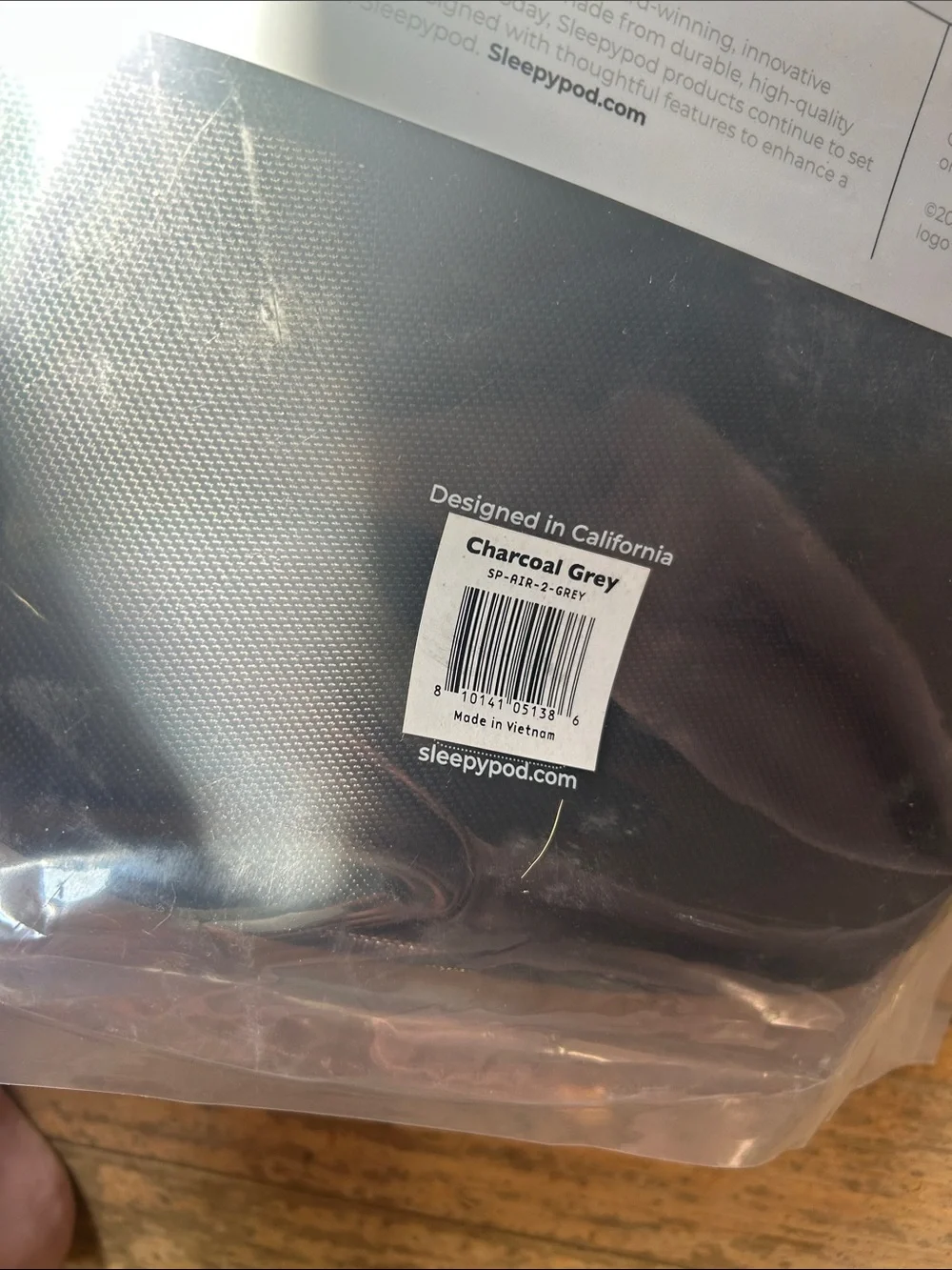 New Sleepypod Air 2.0 Cat & Dog Travel Bed & Carrier, One Size, char grey